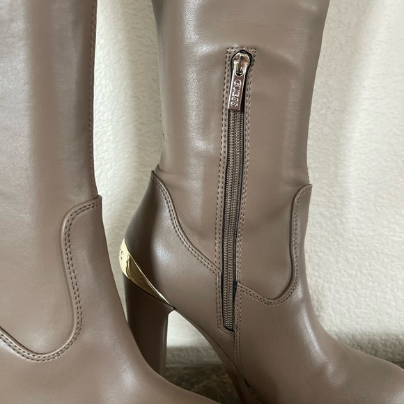 Guess Shoes Guess Women Taylin Over The Knee Narrow Calf Boots Nwt